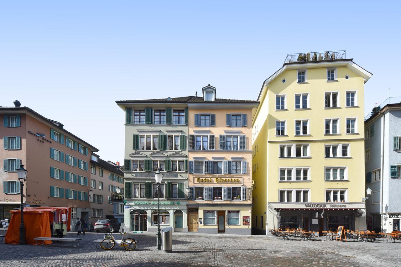 Hotel Hirschen Zurique Exterior foto