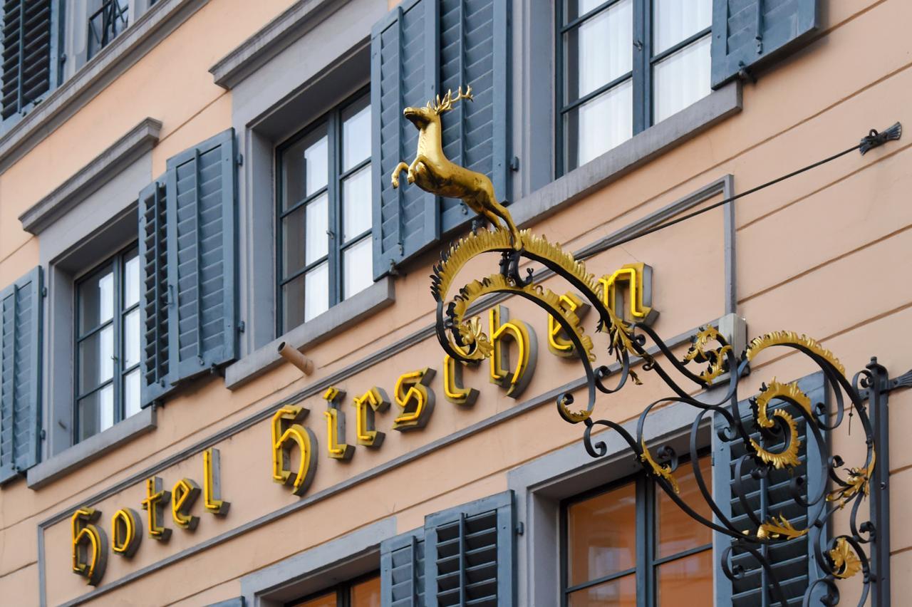 Hotel Hirschen Zurique Exterior foto