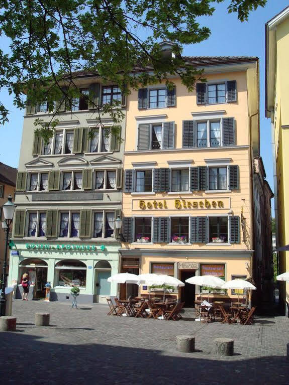 Hotel Hirschen Zurique Exterior foto