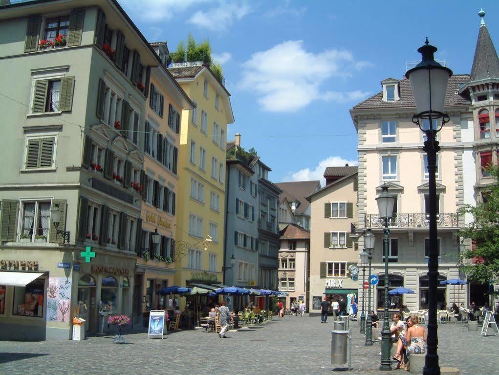 Hotel Hirschen Zurique Exterior foto